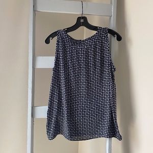 Loft, Floral knit sleeveless top